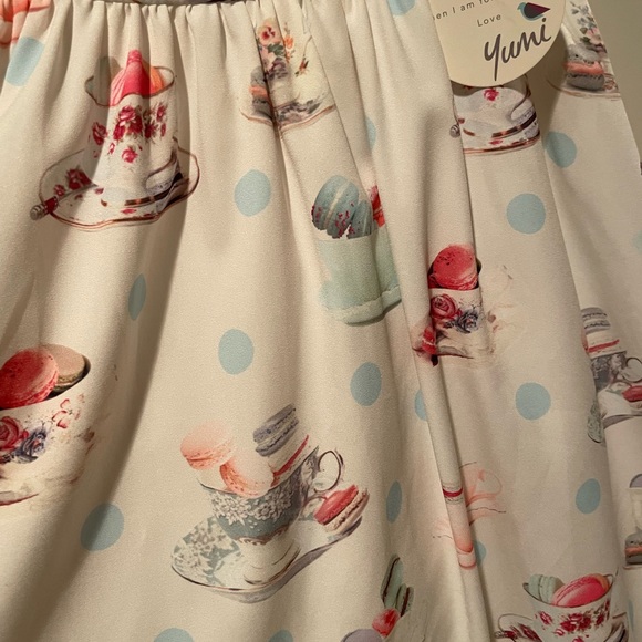 Yumi Tea and Macaroons Bandeau Dress - Size 6 - Picture 2 of 4